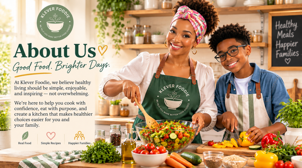 klever foodie about us kitchen scene